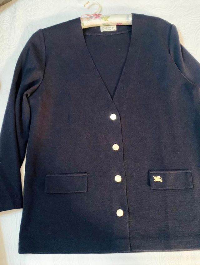 BURBERRY chaleco tipo blazer L/XL