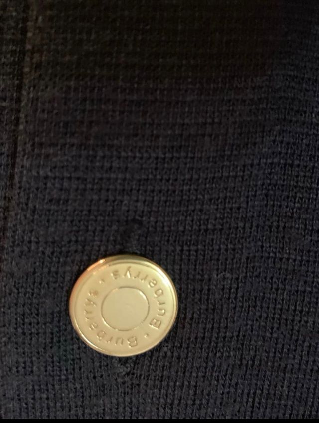 BURBERRY chaleco tipo blazer L/XL