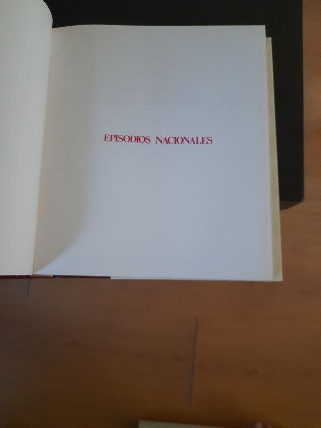 libros "Episodios Nacionales"