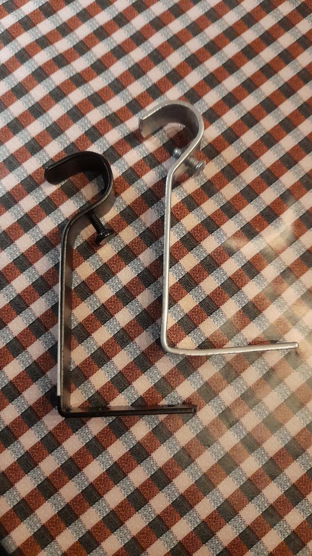 Staffe per appendere bastone per tende 20 mm