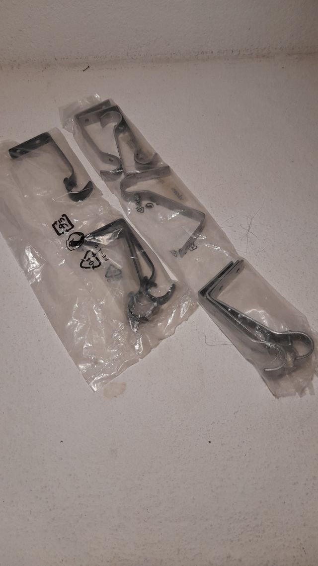 Staffe per appendere bastone per tende 20 mm