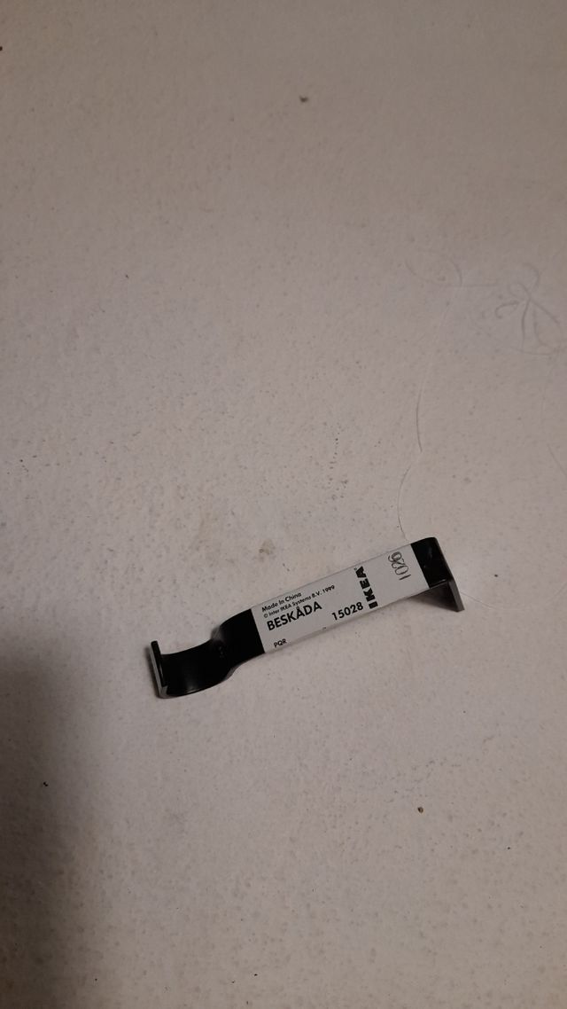 Staffe per appendere bastone per tende 20 mm