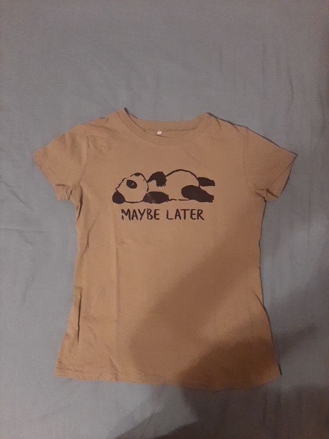 Maglietta T-shirt panda