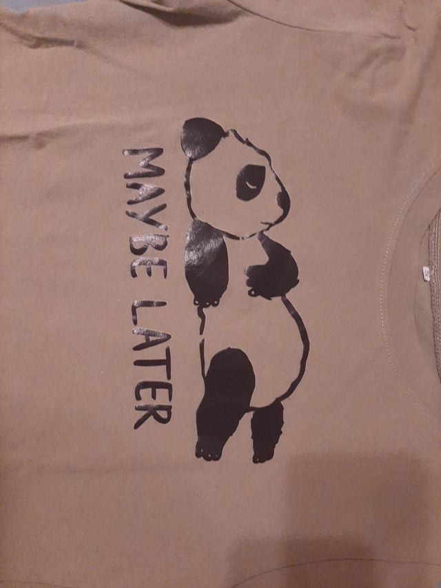 Maglietta T-shirt panda