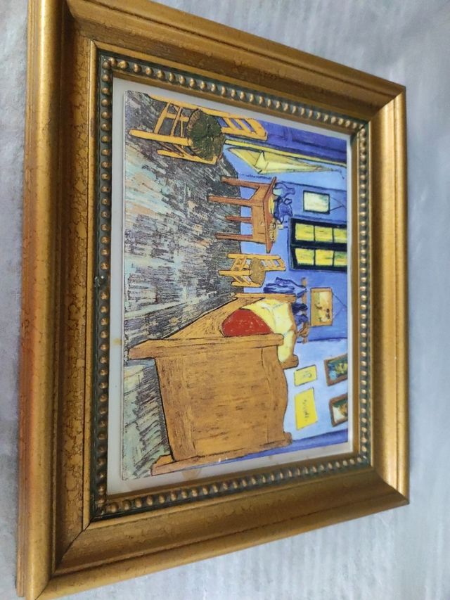 Cuadro de Vicent Van Gogh.. La habitación