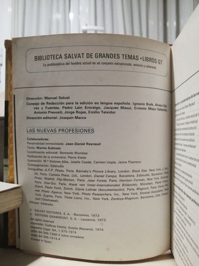 Las nuevas profesiones