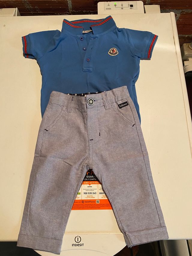 Completino pantaloni e maglietta taglia 6/9 mesi