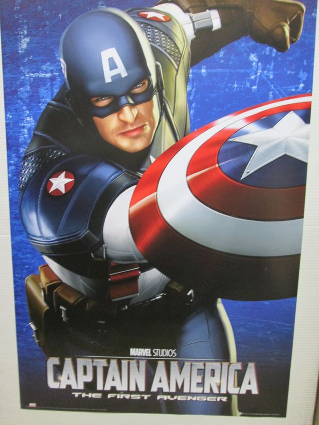 CAPTAIN AMERICA POSTER cm 61 x91 da collezione