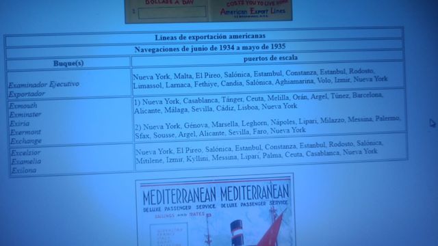 CENICERO AMERICAN EXPORT