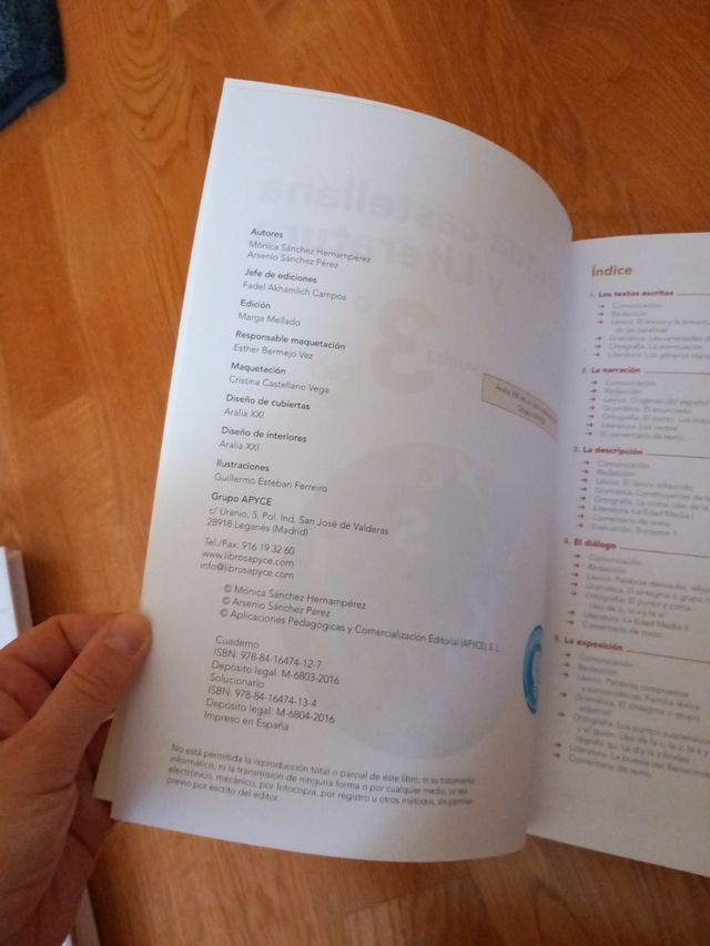 lengua castellana y literatura 3°ESO