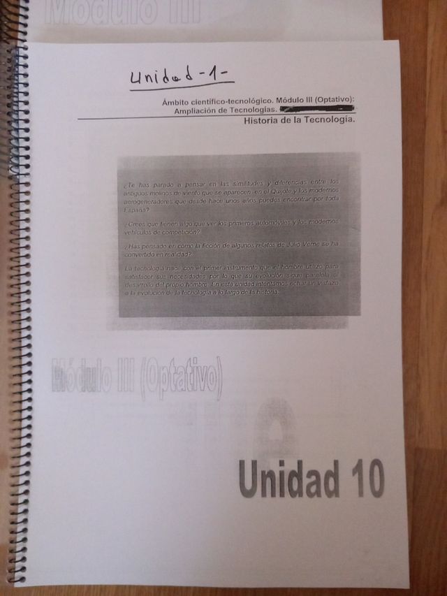 módulos para sacar la ESO