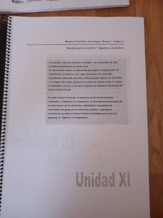 módulos para sacar la ESO