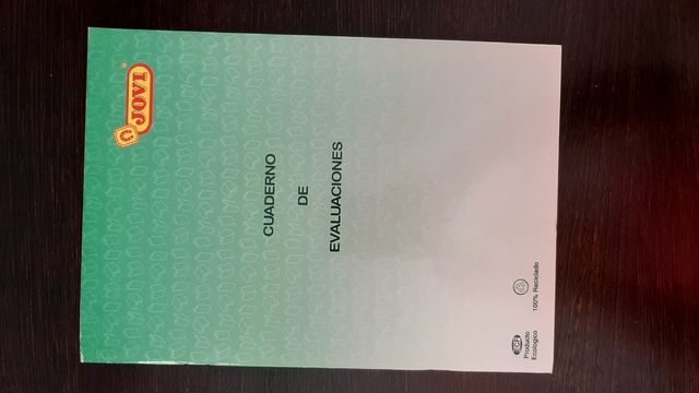 cuaderno evaluaciones