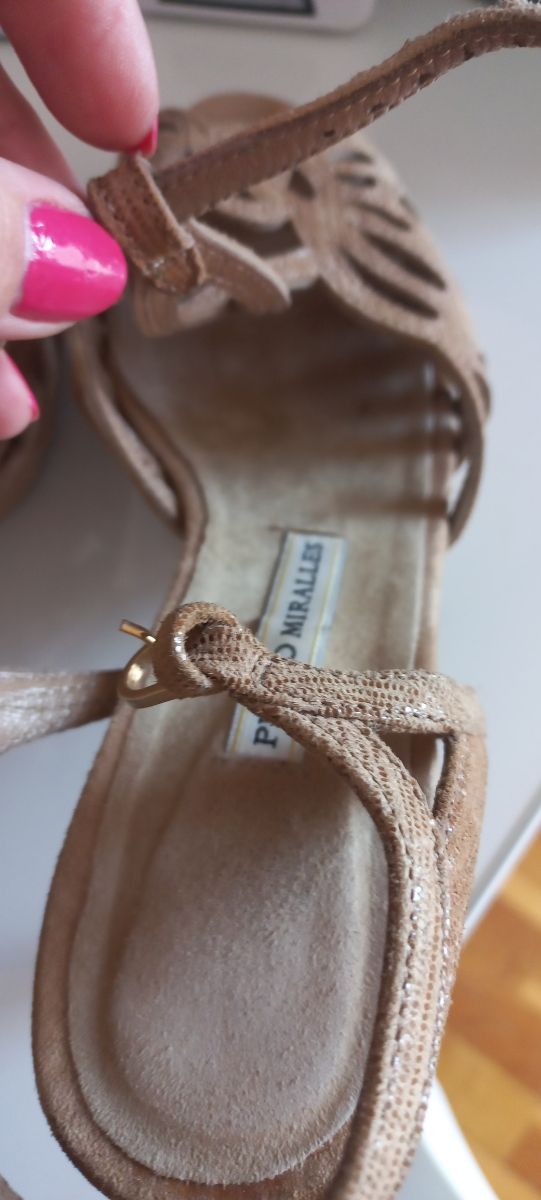 Sandalias Pedro Miralles T-38 seminuevos