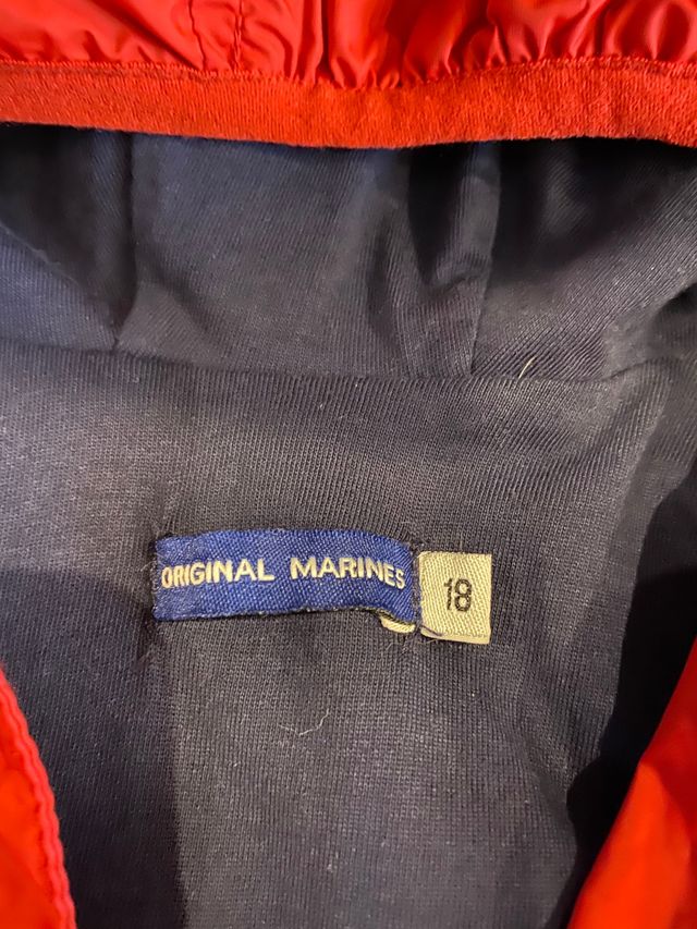 Giacca a vento "original Marins" taglia 18 mesi