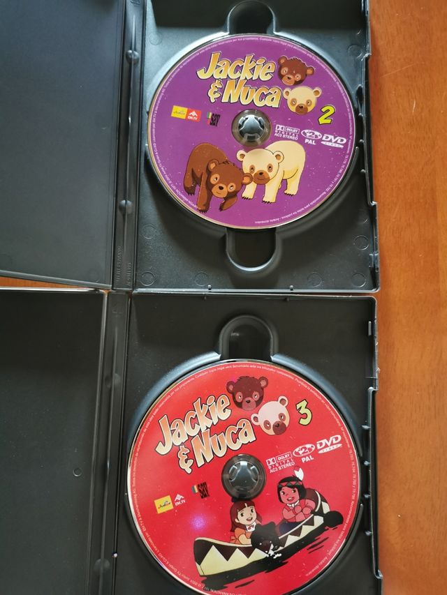 Jackie & Nuca DVDs 1 a 3 (episodios 1 a 12)