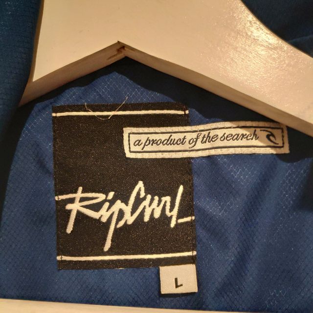 Casaco RipCurl azul claro tamanho L