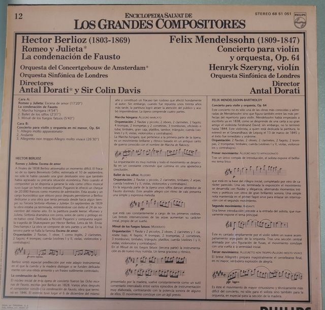 Berlioz y Mendelssohn