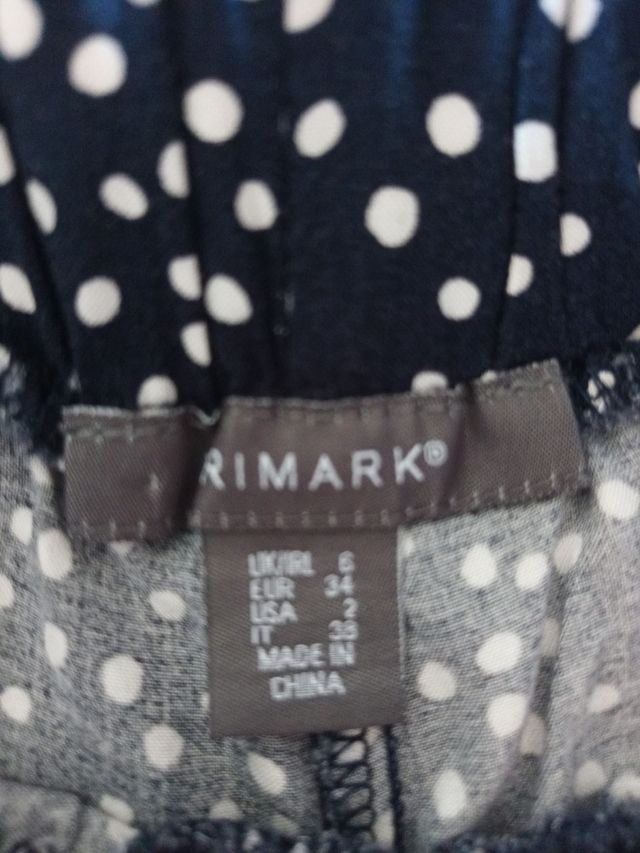 falda pantalon primark 34
