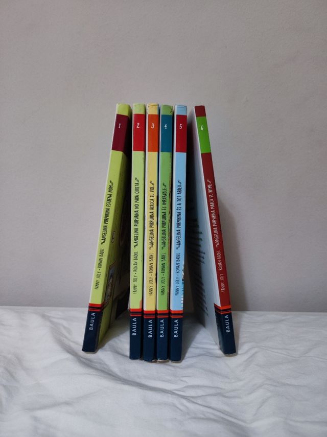 Llibres angelina purpurina 1-6
