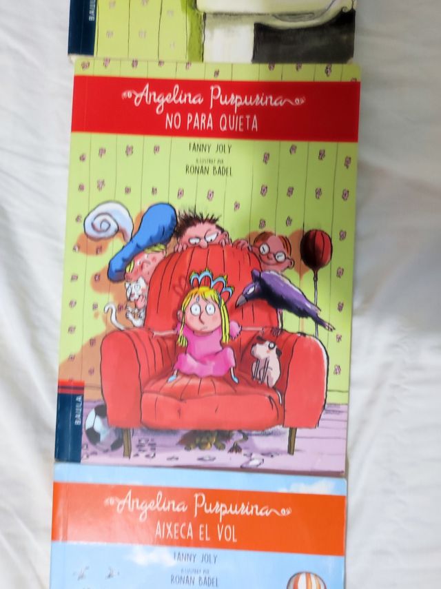 Llibres angelina purpurina 1-6
