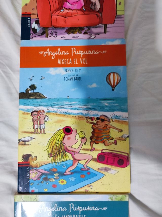 Llibres angelina purpurina 1-6