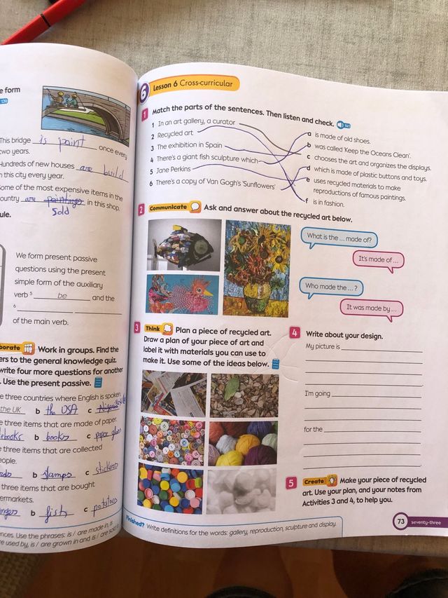 Libro actividades Ingles 5* primaria