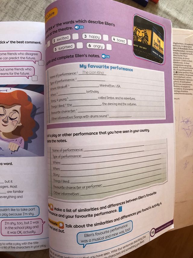 Libro actividades Ingles 5* primaria