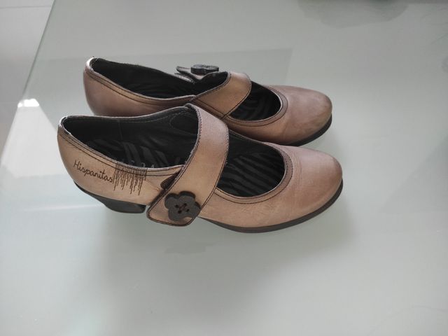 Zapato Hispanitas 40 visón merceditas.
