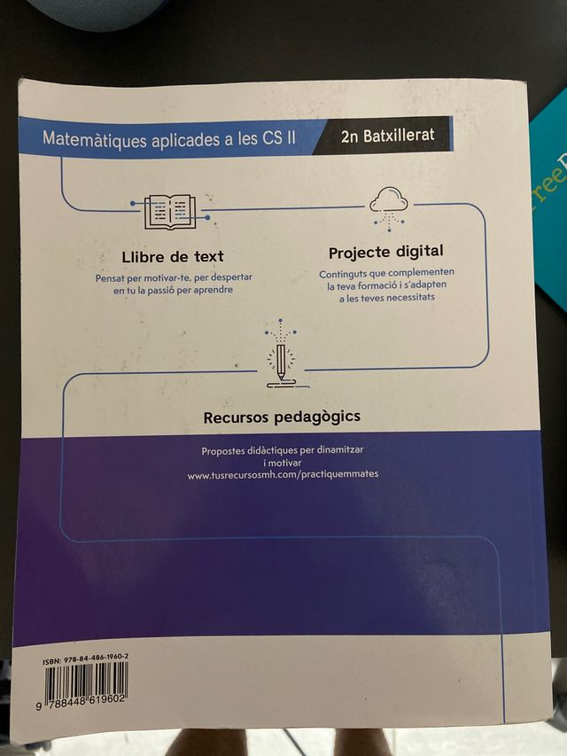 Llibre matemàtiques socials segon de batxillerat