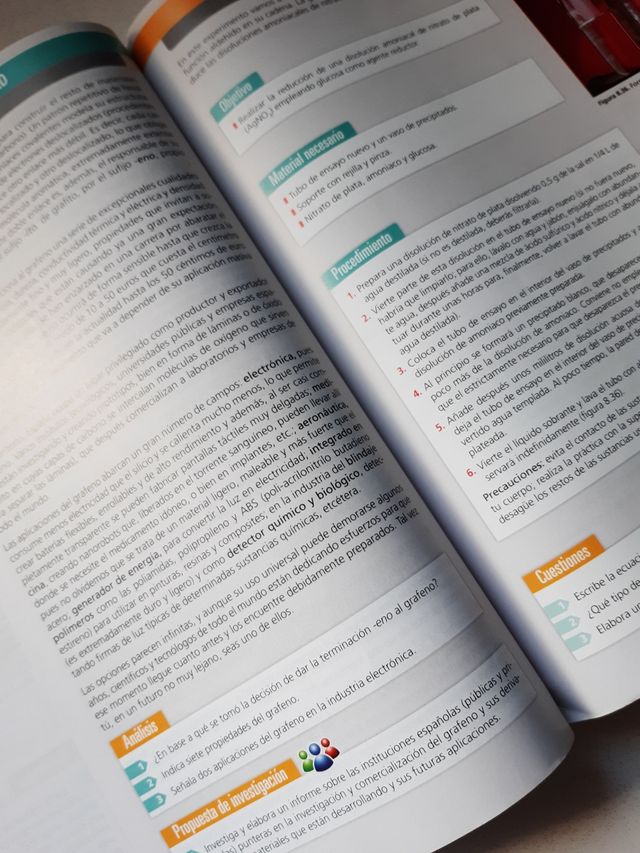 Libro Física y Química, 1 Bachiller