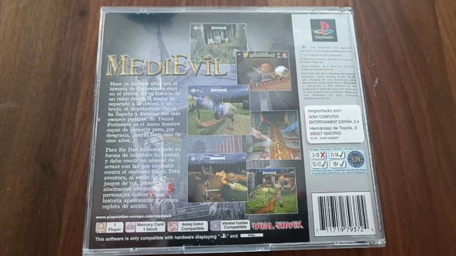 MEDIEVIL PLAY STATION 1 PS1