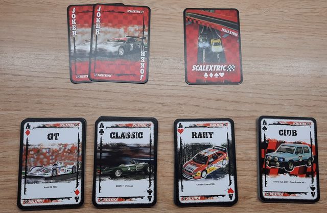 SCALEXTRIC POKER COLLECTION