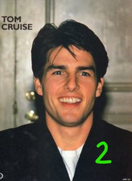 QUADRETTO IN CARTONCINO TOM CRUISE cm 24x30