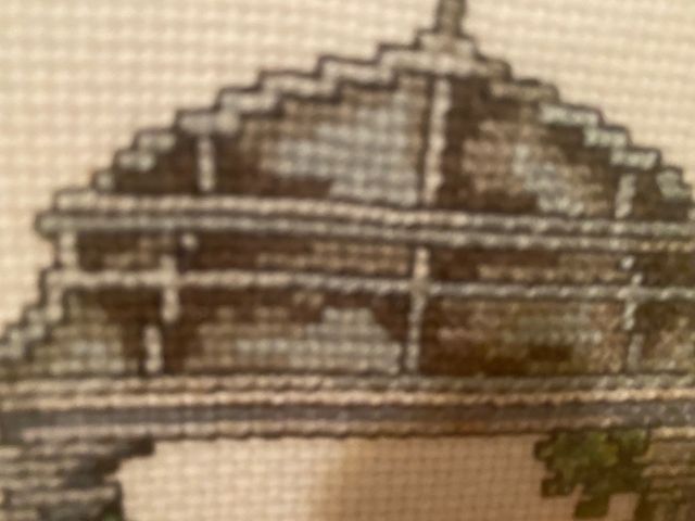 Cuadro punto de cruz