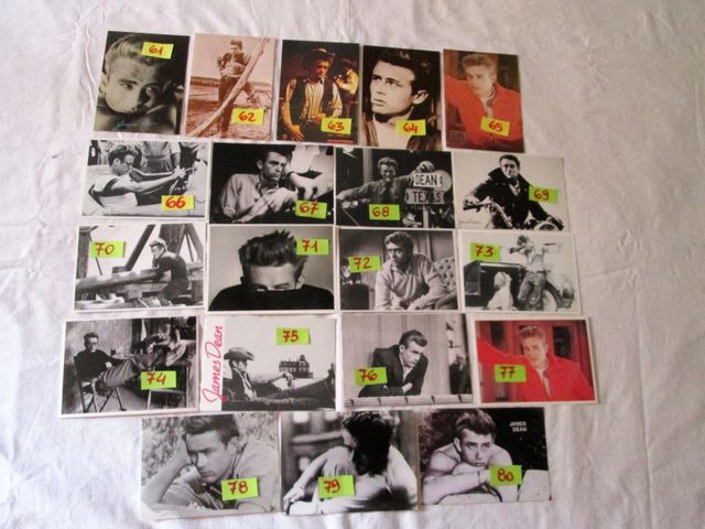 JAMES DEAN CARTOLINE 10x15 collezione vintage