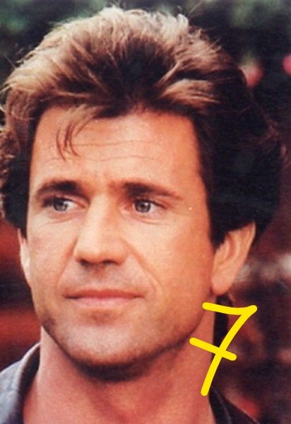 MEL GIBSON FOTO 10x15 collezione vintage