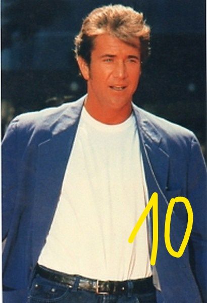 MEL GIBSON FOTO 10x15 collezione vintage