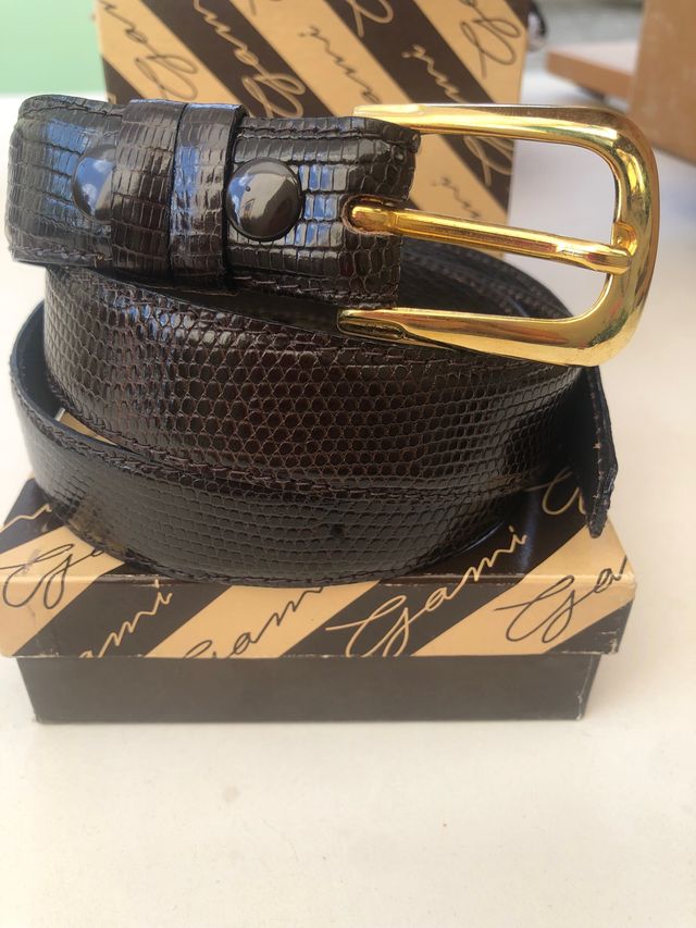 Cintura lucertola vintage new