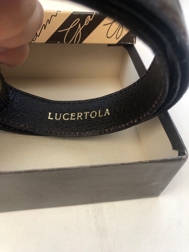 Cintura lucertola vintage new