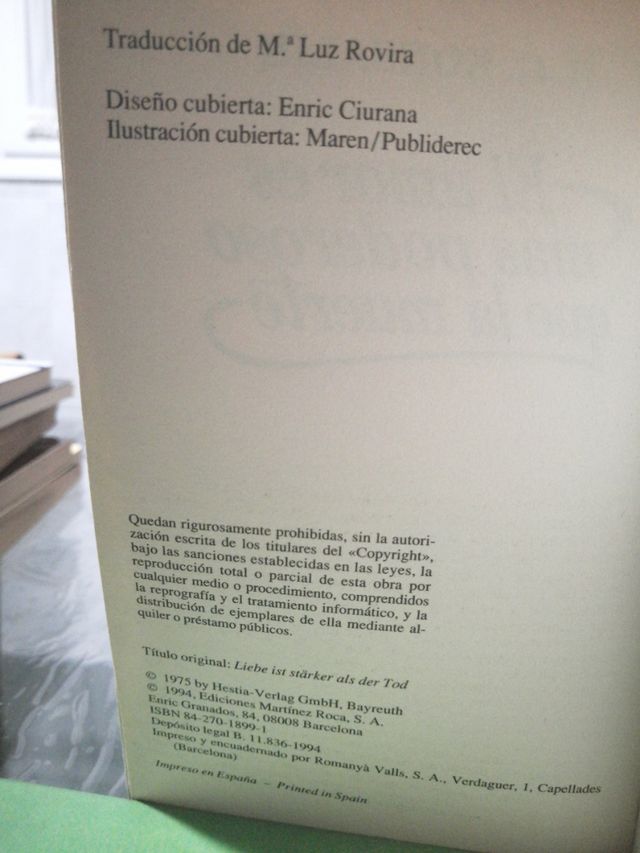 El amor es más poderoso que la muerte