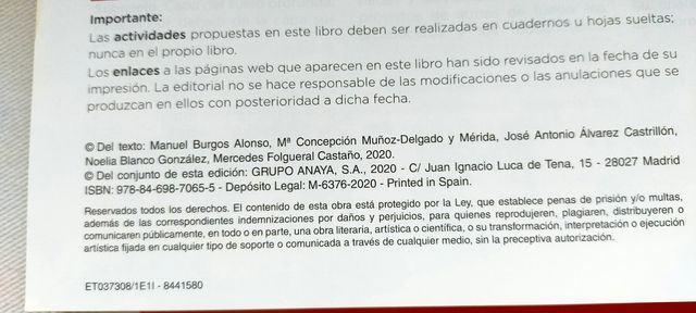 Libro de Geografía e Historia 3° ESO Anaya