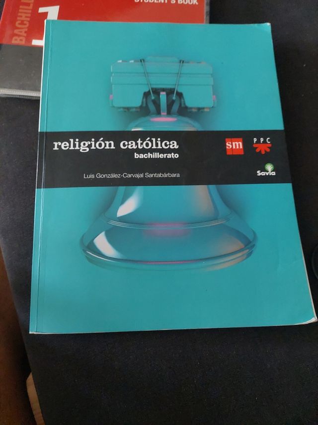 libro religion bachillerato ed SM. Nuevo
