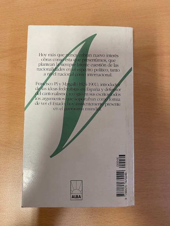 Las nacionalidades, Francisco Pi y Margall