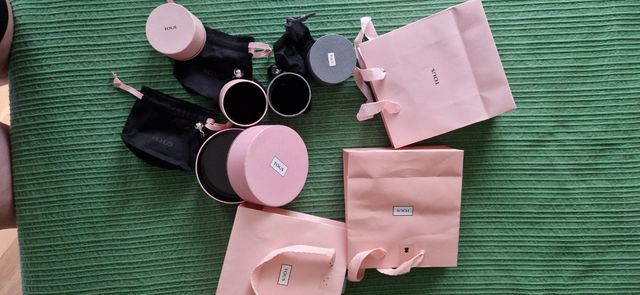 Cajas Tous y bolsas. Lote completo