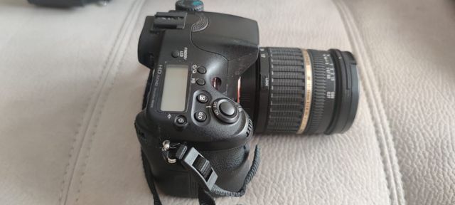 camara sony Alpha 77 SLT-A77V y objetivo
