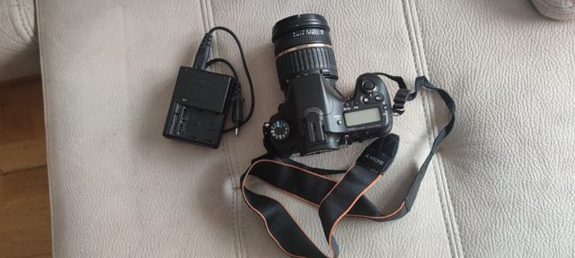 camara sony Alpha 77 SLT-A77V y objetivo