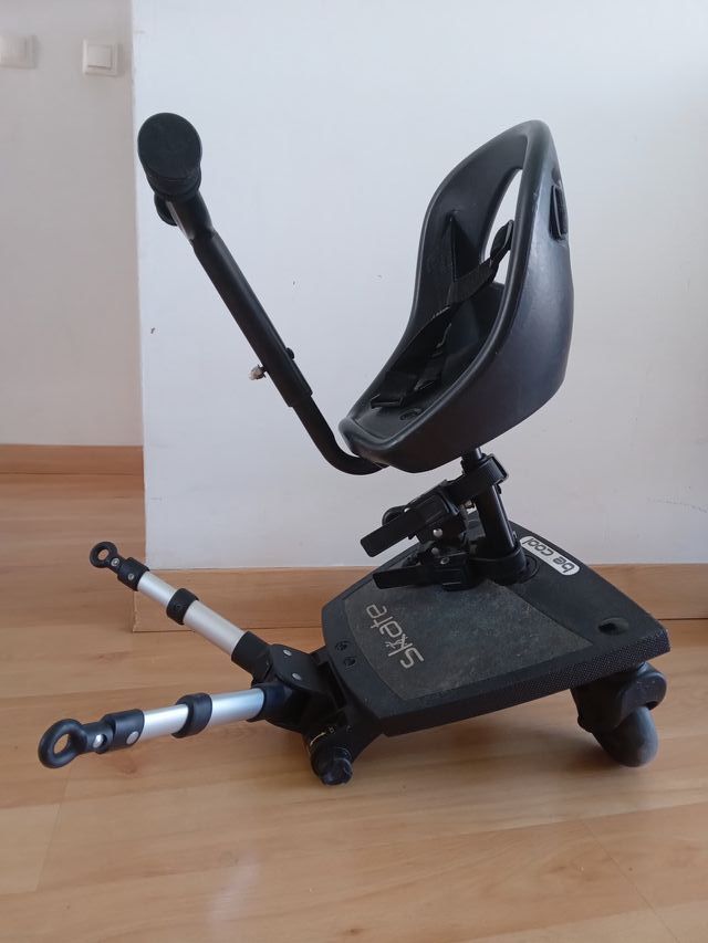 Set completo de silla y patín para carrito de bebé