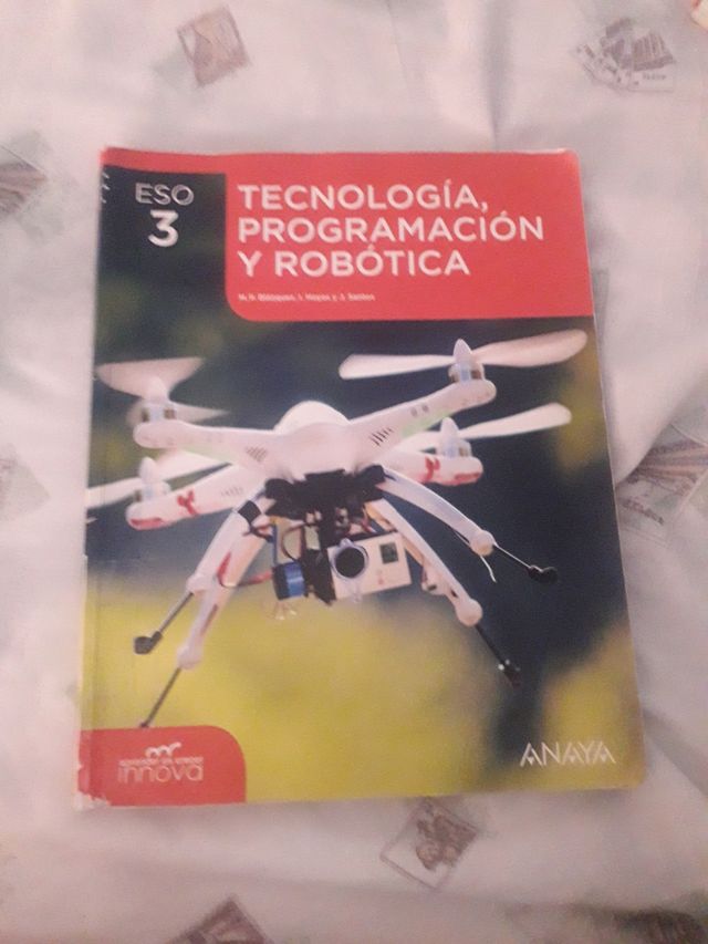Libro de tecnología de 3° ESO editorial anaya