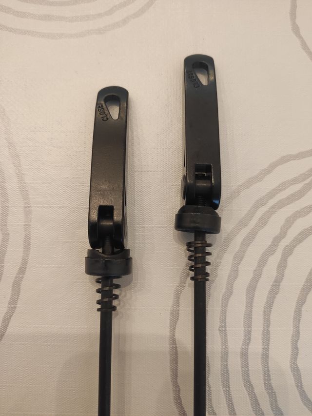 EJES DE CIERRE RAPIDO, BICICLETA